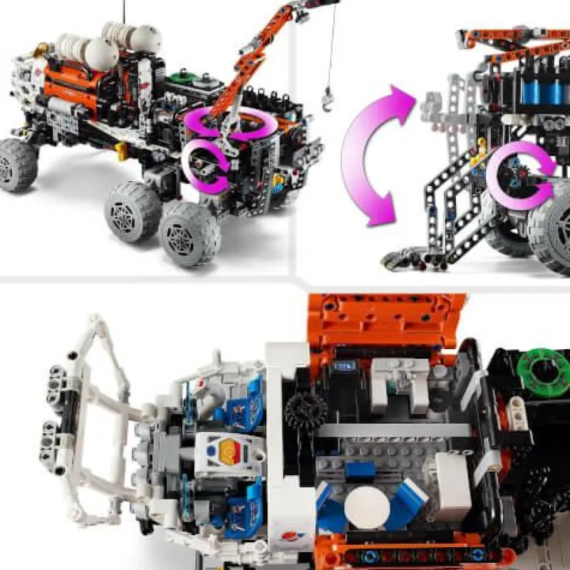 LEGO® Klemm- Und Magnetbaukästen>Technic Mars Exploration Rover 42180