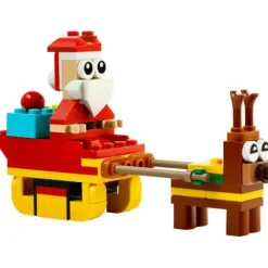 LEGO® Klemm- Und Magnetbaukästen>Weihnachtsmann auf Schlittenfahrt 30670