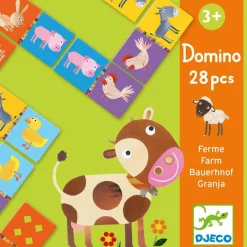 Djeco Lernspiele>Lernspiele: Domino Farm