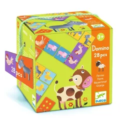 Djeco Lernspiele>Lernspiele: Domino Farm
