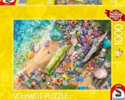 Schmidt Spiele Erwachsenenpuzzle>Leuchtendes Strandgut - Puzzle 1000 Teile