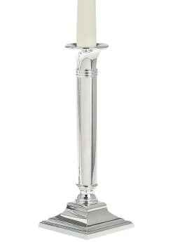 Hermann Bauer jun. Kollektion Silberaccesoires>Leuchter glatt 23cm Ver