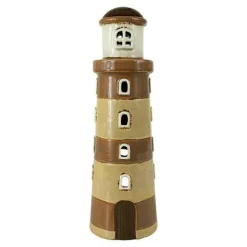 Det Gamle Apotek Kerzen, Leuchter Und Zubehör>Leuchtturm Keramik beige 25x8cm