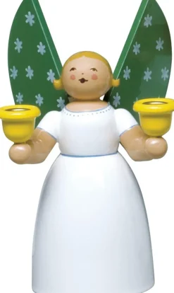 Wendt&Kühn Figuren>Lichterengel, Weiß, Größe 4 Weihnachtsartikel