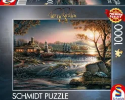 Schmidt Spiele Erwachsenenpuzzle>Lichter in der Wildnis - Puzzle 1000 Teile