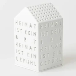 Räder Kerzen, Leuchter Und Zubehör>Lichthaus,, Heimat Ist Kein Ort" 9,5x9,5x16,5cm