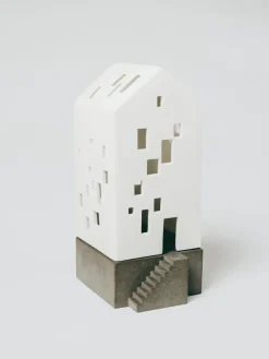 Räder Kerzen, Leuchter Und Zubehör>Lichthaus Kleines Apartment- Haus Mit Betonsockel9