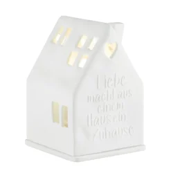 Räder Kerzen, Leuchter Und Zubehör>Lichthaus „Liebe macht aus einem Haus", 7x7x10,5cm