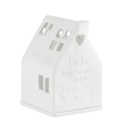 Räder Kerzen, Leuchter Und Zubehör>Lichthaus „Liebe macht aus einem Haus", 7x7x10,5cm