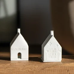 Räder Kerzen, Leuchter Und Zubehör>Lichthaus „Tritt ein bring Glück hinein", 7x7x13cm