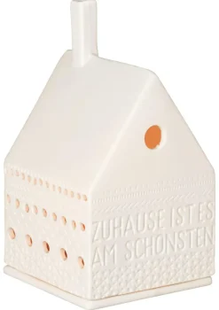 Räder Kerzen, Leuchter Und Zubehör>Lichthaus „Zuhause ist es am Schönsten", 7x7x13cm