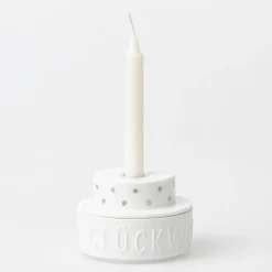 Räder Kerzen, Leuchter Und Zubehör>Lichttörtchen „Happy Birthday", Ø:7cm, H.5cm