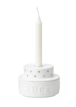 Räder Kerzen, Leuchter Und Zubehör>Lichttörtchen „Happy Birthday", Ø:7cm, H.5cm