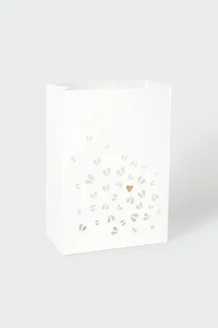 Räder Kerzen, Leuchter Und Zubehör>Lichttüten 2er Set Herzen 14,5x8x20,5cm