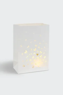 Räder Kerzen, Leuchter Und Zubehör>Lichttüten 2er Set Herzen 14,5x8x20,5cm