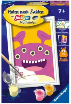 Ravensburger Malen Und Zeichnen>Lila Monster - Malen nach Zahlen