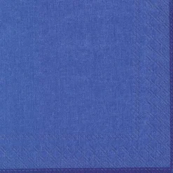 IHR Servietten|Servietten Und Serviettenringe>LINEN Blue Lunch-Servietten L1049640