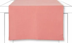IHR Tischdecken, Untersetzer Und Co>LINEN UNI pink clay 45 x 150 cm Tischläufer (Texti