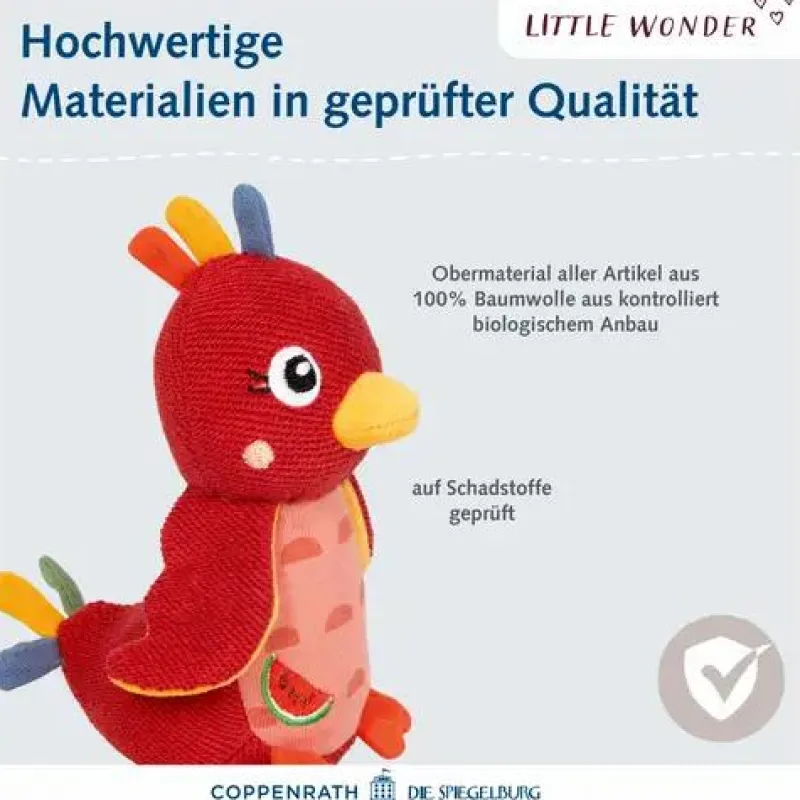 COPPENRATH SPG Spielen>Little Wonder - Knistertier Paradiesvogel