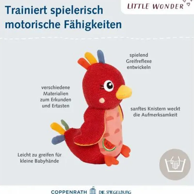 COPPENRATH SPG Spielen>Little Wonder - Knistertier Paradiesvogel