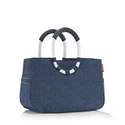 Reisenthel Taschen Und Körbe>Loopshopper M Herringbone Dark Blue Einkaufstasche