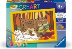 Ravensburger Malen Und Zeichnen>Luchs im Herbstwald - Malen nach Zahlen