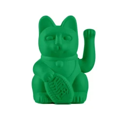 Donkey Figuren>Lucky Cat / Vivid Green / Winkekatze 10,5 x 8,5 x