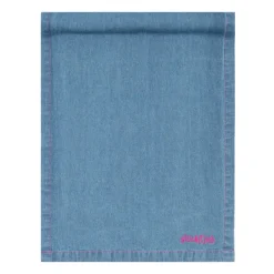 PAD Tischdecken, Untersetzer Und Co>Läufer DENIM GLÜCKLICH -blue, 45 x 150 cm
