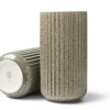 Rosendahl Vasen>Lyngby Radiance Vase H20,5cm grau irdengut