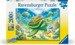 Ravensburger Kinderpuzzle>Magische Tiefsee - Puzzle 200 XXL Teile
