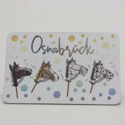Desvario Geschenkverpackung Und Kleine Aufmerksamkeiten>Magnet Osnabrück Steckenpferd (CS)