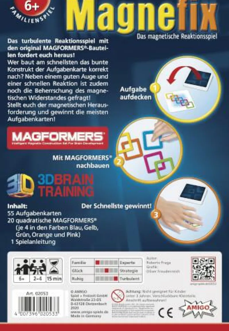 Amigo Klemm- Und Magnetbaukästen>Magnetfix