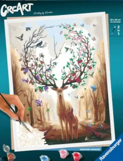 Ravensburger Malen Und Zeichnen>Magnificent Encounter - Malen nach Zahlen