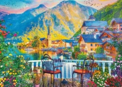 Schmidt Spiele Erwachsenenpuzzle>Malerisches Hallstatt - Puzzle 1000 Teile