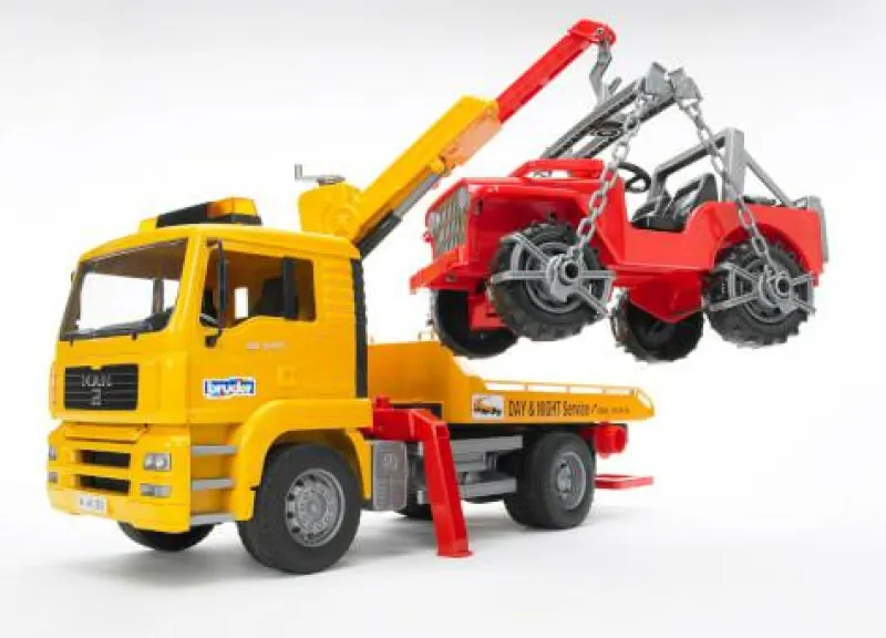 Bruder Fahrzeuge Und Fluggeräte>MAN TGA Abschleppwagen