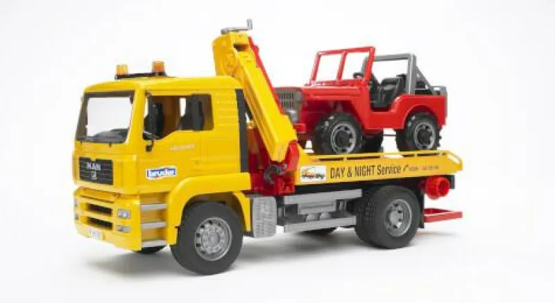 Bruder Fahrzeuge Und Fluggeräte>MAN TGA Abschleppwagen