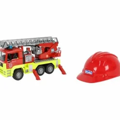Bruder Fahrzeuge Und Fluggeräte>MAN TGA Feuerwehr m. Drehleiter + L&S Modul+Feuwer