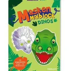 Tessloff Malen Und Zeichnen>Masken-Malblock Dinos