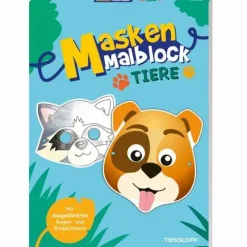 Tessloff Malen Und Zeichnen>Masken-Malblock Tiere