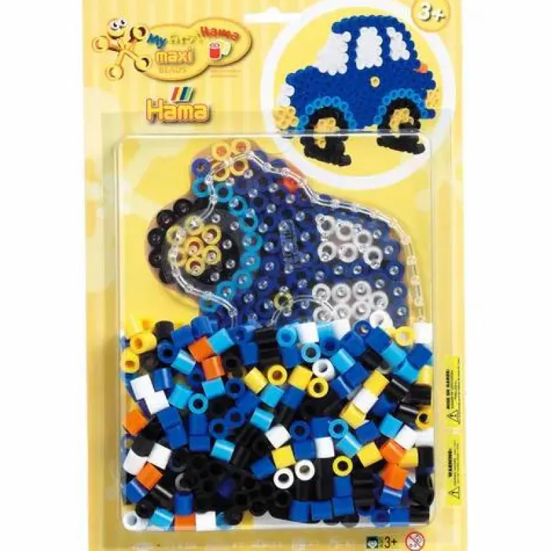 Dan Import-HAMA® Basteln>Maxi Perlen Blister Auto 250 Stück