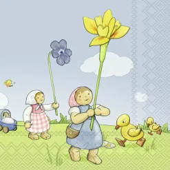 IHR Servietten Und Serviettenringe|Servietten>MÄDCHEN MIT IRIS Lunch-Servietten L 999700