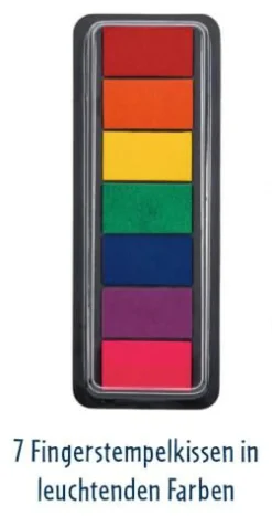 COPPENRATH SPG Basteln>Mein gr. Bastelset: Fingerstempeln (Mini-Künstler)