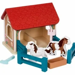 COPPENRATH SPG Puppenhaus>Mein kleiner Ponyhof - Ponystall Spielset