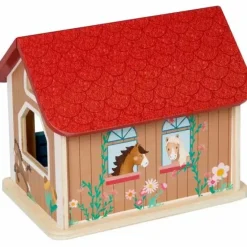 COPPENRATH SPG Puppenhaus>Mein kleiner Ponyhof - Ponystall Spielset