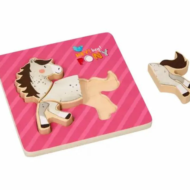 COPPENRATH SPG Kleinkindpuzzle|Spielen>Mein kleiner Ponyhof - Steck-Puzzle, 4 Teile