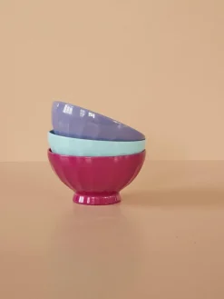 Rice A/S Melamin Und Bambus>Melamine Bowl in 3 Asst. Solid Colors