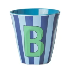 Rice A/S Melamin Und Bambus>Melamine Cup B Stripes Medium 250ml