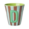 Rice A/S Melamin Und Bambus>Melamine Cup D Stripes Medium 250ml