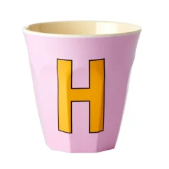 Rice A/S Melamin Und Bambus>Melamine Cup H Pink Medium 250ml