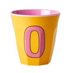 Rice A/S Melamin Und Bambus>Melamine Cup O Yellow Medium 250ml